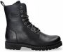 PANAMA JACK Frisia B1 met warme voering Zwart Leer Veterboots Dames - Thumbnail 4