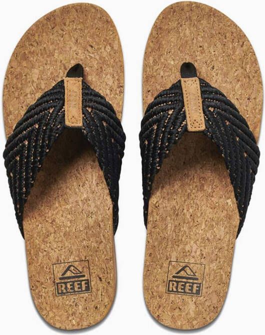 Reef Slippers Cushion Strand CI3773 Zwart