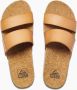 Reef CUSHION VISTA HI NATURAL Volwassenen Dames slippers Kleur: Cognac - Thumbnail 3