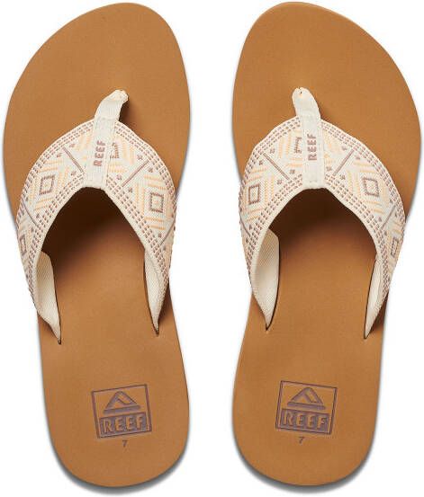 Reef Women's Spring Woven Sandalen bruin beige