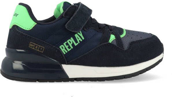 Replay Shoot JR JS290022L-3110 Blauw Groen