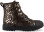 Shoesme Biker-Boots SW23W001-J Zwart Bronze - Thumbnail 2