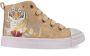 Shoesme Sneakers Beige Tiger Leer - Thumbnail 2