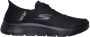 Skechers Go Walk Flex Hands Up 216496 BBK Zwart - Thumbnail 2