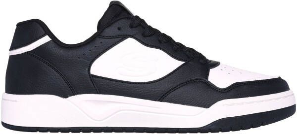 Skechers Koopa Volley Low Varsity 183240 BKW Zwart Wit