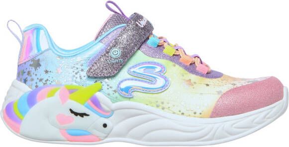 Skechers S Lights-Unicorn Dreams 302311L PRMT Paars