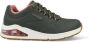 Skechers Sneakers met sleehak UNO 2 2ND BEST in vegan verwerking vrijetijdsschoen halve schoen veterschoen - Thumbnail 4