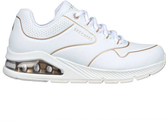 Skechers Uno 2 Golden Trim 155637 WTGD Wit