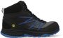 Skechers Lace up sneaker Boot with Composite safety Toe Black Blue - Thumbnail 2