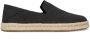 TOMS Shoes Toms Santiago Recycled Cotton Canvas Black Slip-on - Thumbnail 3