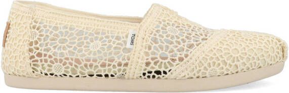 TOMS Nat Moroccan Crochet 10016241 Beige