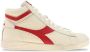 DIADORA Hoge Sneakers Game High Waxed Maat: 36 Materiaal: Leer Kleur: Wit - Thumbnail 4