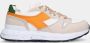 DIADORA Kmaro 42 ACBC White Cadmium Yellow heren sneakers - Thumbnail 1