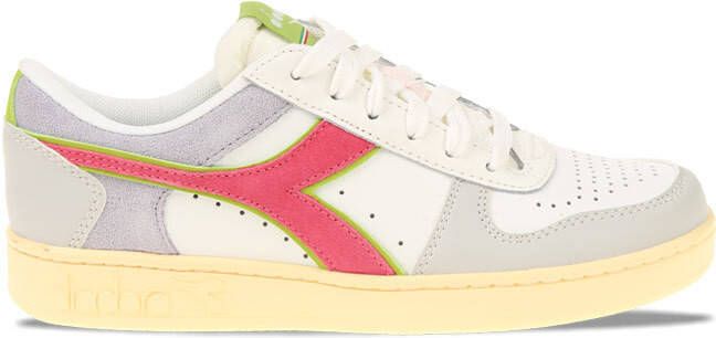 Diadora Magic Basket Low Roze Groen Dames