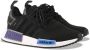 Adidas Originals Nmd_R1 W Stoffen Sneakers met Logo Zwart Dames - Thumbnail 5