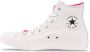 Converse Chuck Taylor All Star Wit Roze Dames - Thumbnail 3