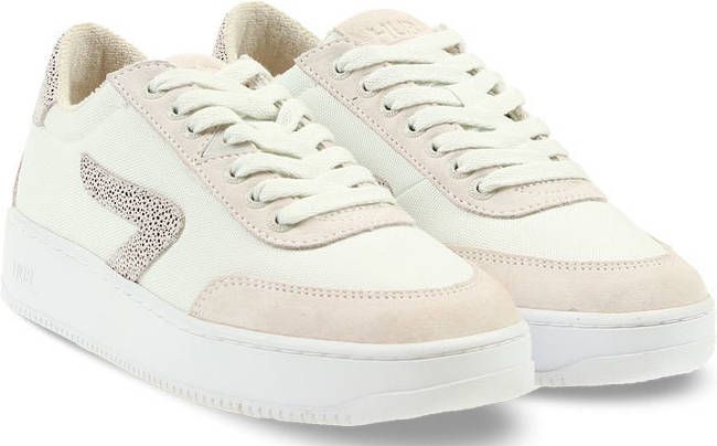 Hub Baseline Wit Beige Dames