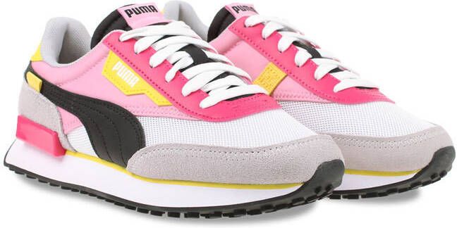 Puma Future Rider Splash Roze Wit