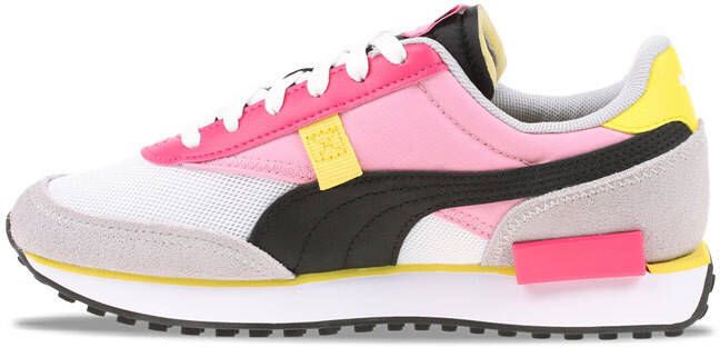 Puma Future Rider Splash Roze Wit