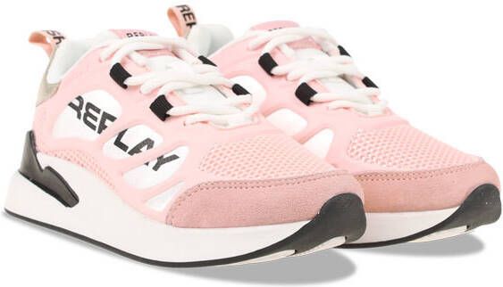 Replay Maze Jr Suede Roze Kinderen