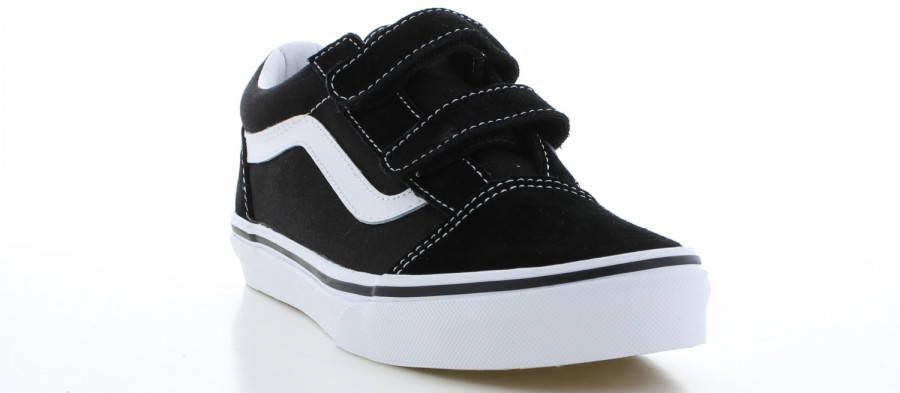 Vans Jn Old Skool V (gs) Skate Schoenen black true white maat: 36 beschikbare maaten:35 36 38.5 39 36.5 - Foto 12