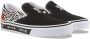 Vans Koreaanse Typografie Slip-on Sneakers Black Dames - Thumbnail 11