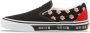 Vans Koreaanse Typografie Slip-on Sneakers Black Dames - Thumbnail 12