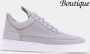 Filling Pieces Klassieke Low Top Nubuck Sneaker Grijs - Thumbnail 2