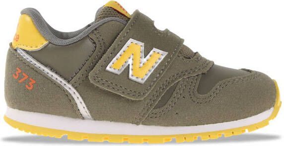 New Balance 373 Donkergroen Geel Peuters