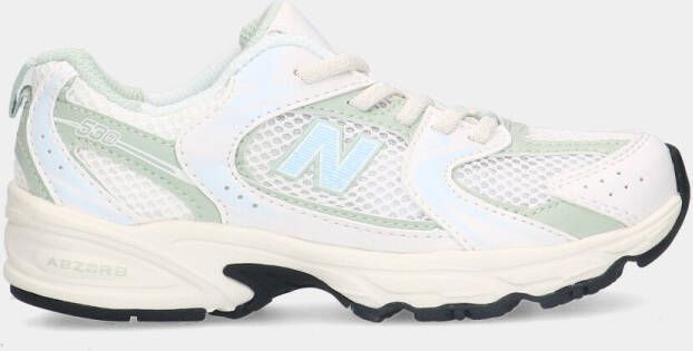 New Balance 530 Sea Salt White Green kleuter sneakers