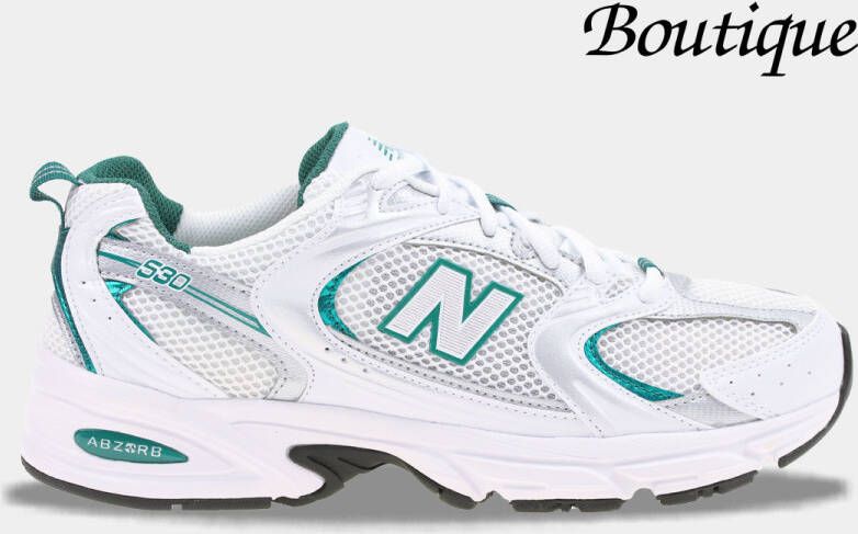 New Balance 530 Wit Groen