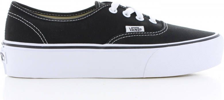 Vans Authentic Platform 2.0 Zwart Dames