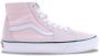 Vans Ronde Neus Stoffen Sneakers voor Vrouwen Pink Dames - Thumbnail 2