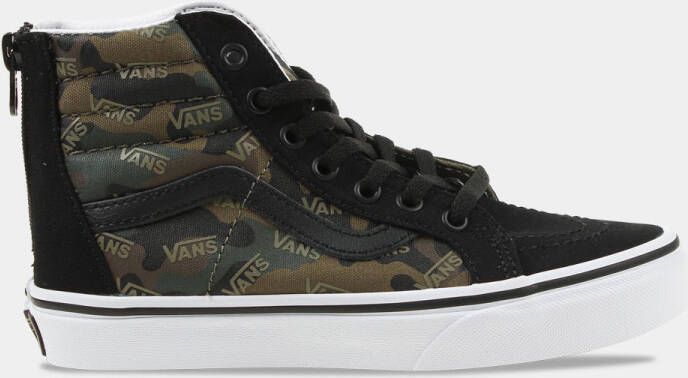 Vans Sk8-Hi Zip Zwart Camo Kinderen