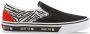 Vans Koreaanse Typografie Slip-on Sneakers Black Dames - Thumbnail 2