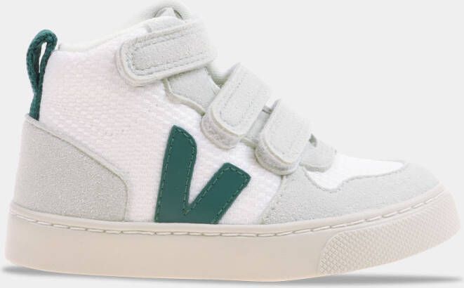 VEJA SML V10 MID B-MESH Wit Peuter