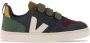 Veja SMALL V-10 leren sneakers donkerblauw multi Jongens Leer Meerkleurig 35 - Thumbnail 4