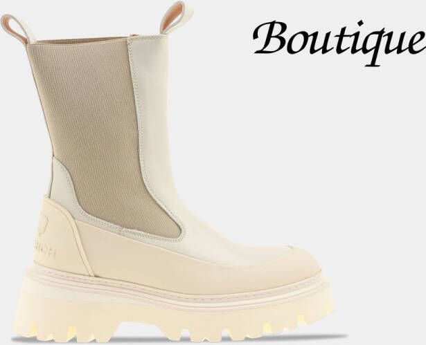 Woolrich High Chelsea Boot Beige Dames