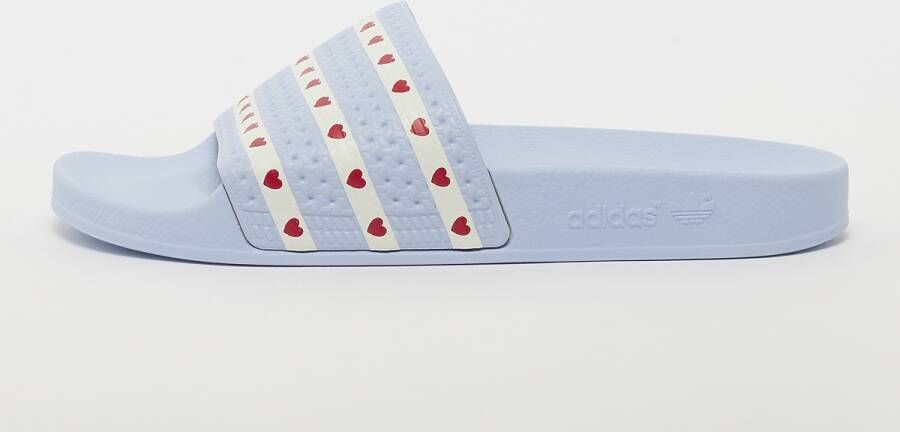 adidas Originals adilette Badelatschen in Blauw