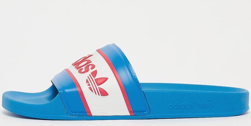 adidas Originals adilette Badslippers in Blauw