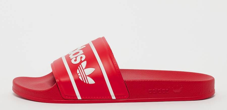 adidas Originals adilette Badslippers in Rood