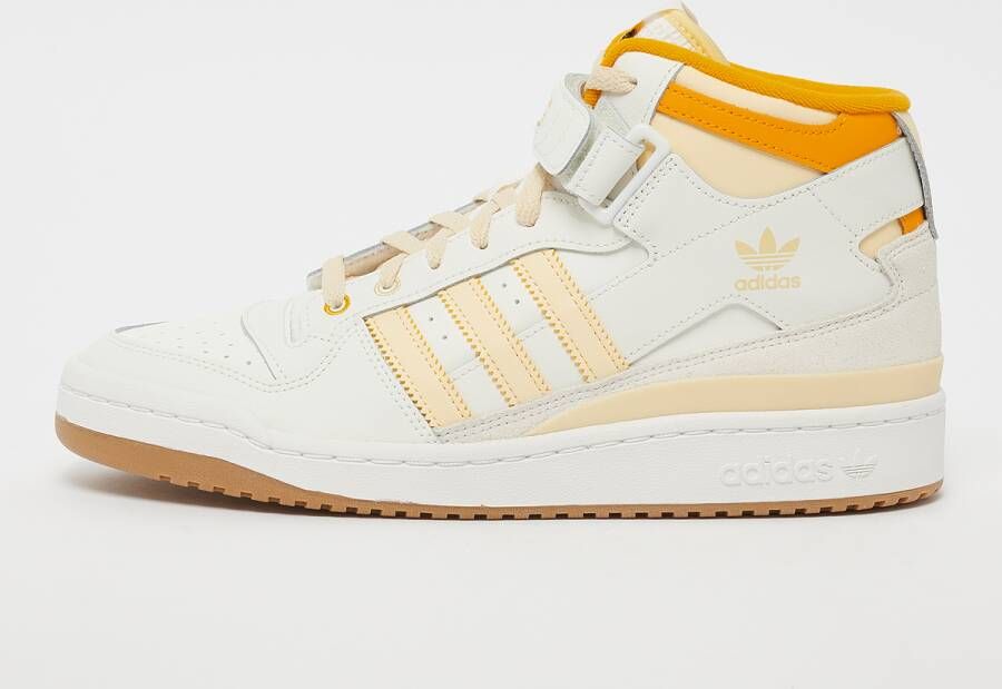 Adidas Originals Forum Mid Sneaker Basketball Schoenen cloud white crew yellow gum3 maat: 46 beschikbare maaten:41 1 3 42 43 1 3 44 2 3 45 1 3 4