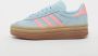 Adidas Originals Gazelle Bold Junior Clear Sky Semi Pink Spark Silver Metallic Clear Sky Semi Pink Spark Silver Metallic - Thumbnail 3