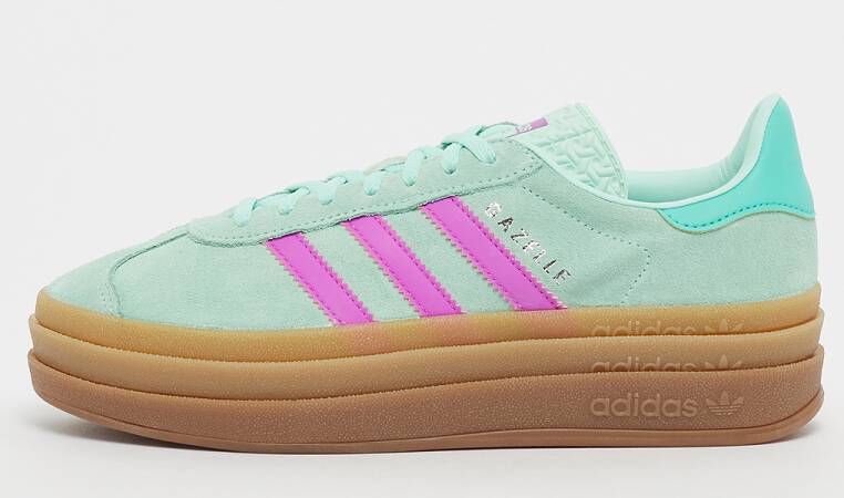 adidas Originals Gazelle Bold J in Turkoois