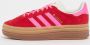 Adidas Originals Gazelle Bold Dames Collegiate Red Lucid Pink Core White- Dames Collegiate Red Lucid Pink Core White - Thumbnail 4