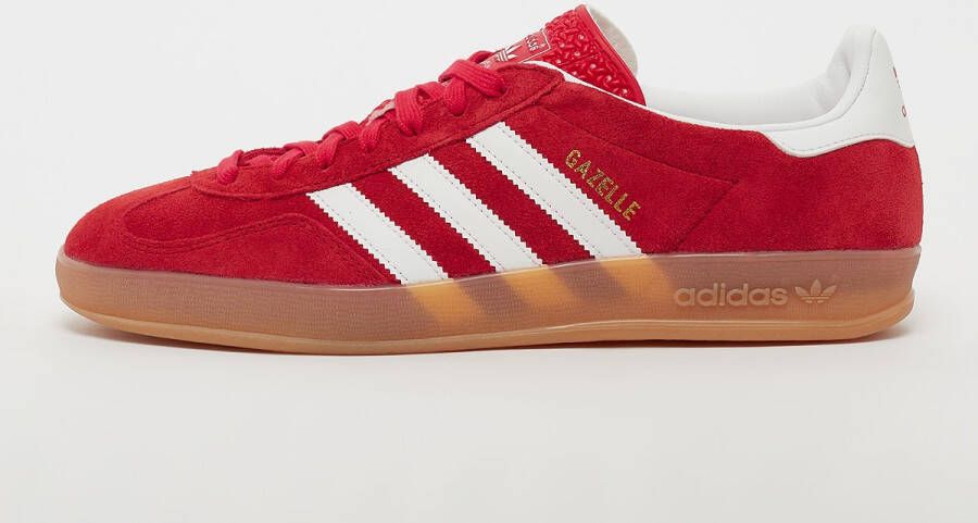 adidas Originals Gazelle Indoor in rood formaten: 42