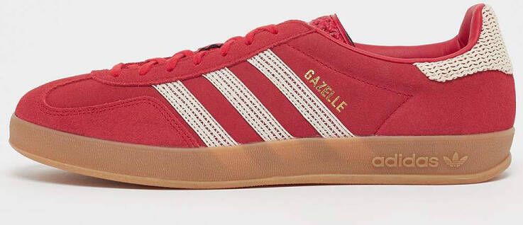 adidas Originals Gazelle Indoor Sneaker adidas Gazelle in rood formaten: 37.333