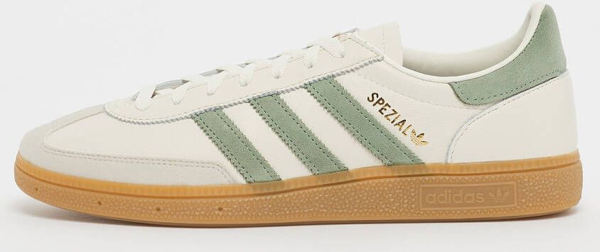 Adidas Originals Handball Spezial Sneaker Terrace Styles Schoenen white silver green gum 3 maat: 44 beschikbare maaten:41 1 3 42 2 3 43 1 3 44 4