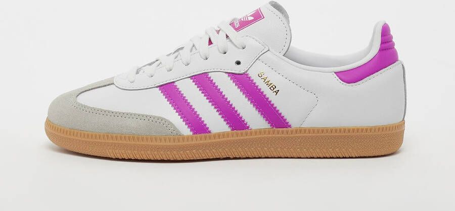 adidas Originals Samba OG J in wit formaten: 36