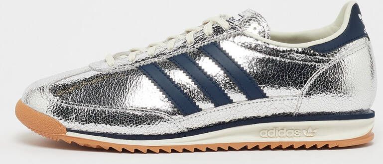 adidas Originals SL 72 OG W silver met. collegiate navy off white Lifestyle in zilver formaten: 36.666